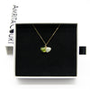 Green Shell Murano Aroma Necklace - Electric Lime | Energy & Healing | Diffuse on the go | 925 Silver